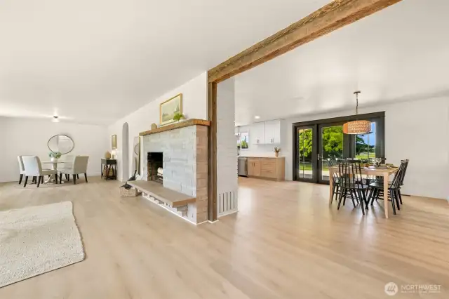 Wood accents