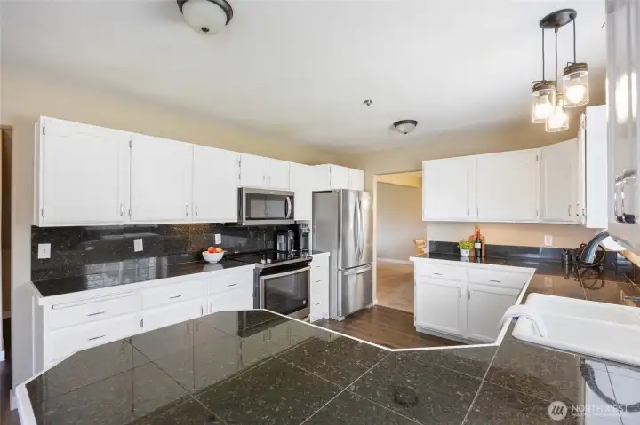 Lots of counter space