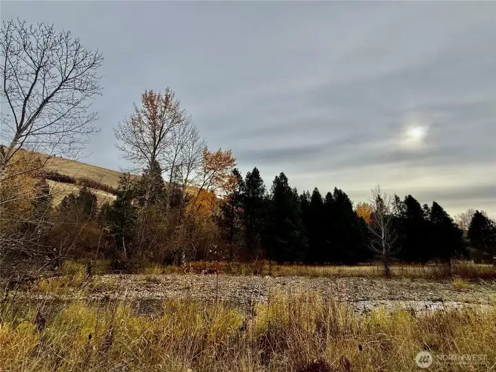 South Touchet River and the Back Half of the Property