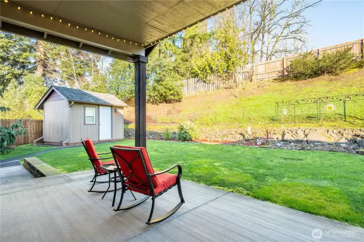 Cozy Covered Patio Cozy Covered Patio