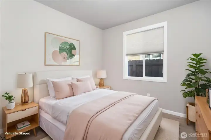 bedroom3 - Virtually  staged