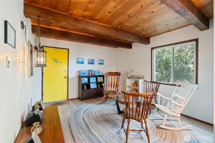 Lower Level Exterior Entrance into the Bonus Room