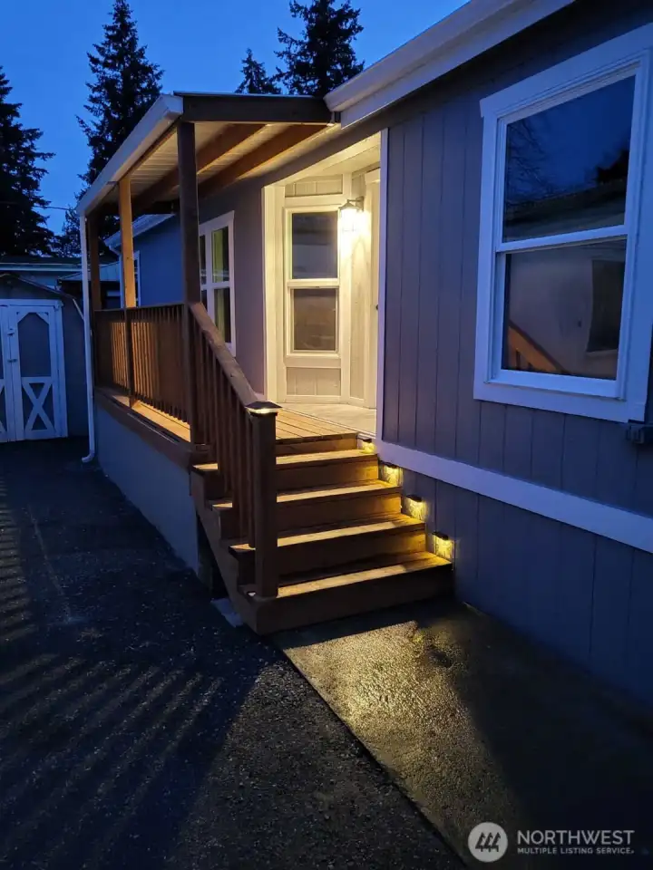 STORAGE SHED AT EDGE OF PHOTO IS PART OF SALE/INCLUDED W/ HOME