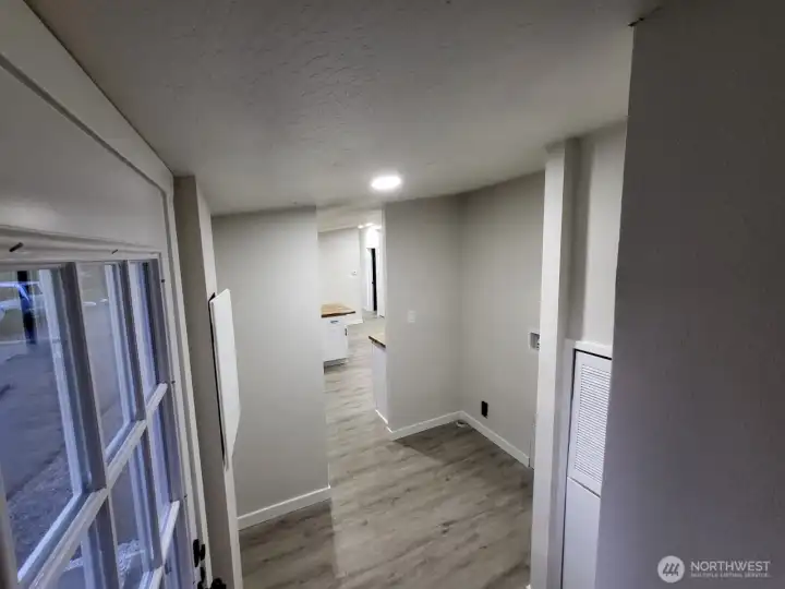 UTILITY ROOM; UPDATED W/ SAMSUNG WASHER & DRYER; WHERE EXTERIOR DOOR #3 ENTERS INTO