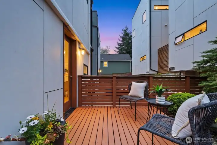 Back Patio Off Kitchen