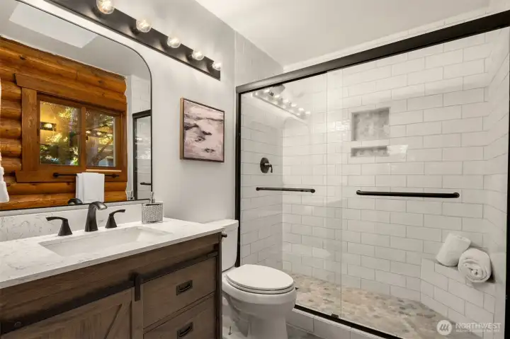 Primary bathroom.