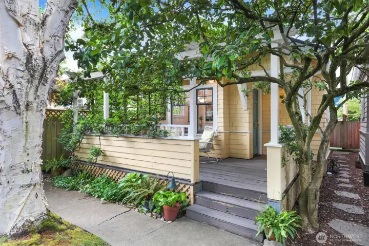 Low-maintenance condo living while enjoying all the perks of a standalone home - welcome to historic Pine Street Cottages originally designed in 1916 by Ralph Hammock and fully renovated / restored in 1992!