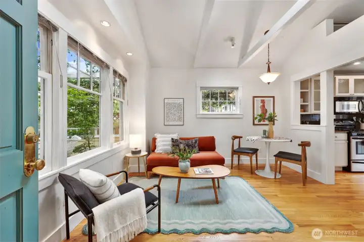 Fantastic natural light and plenty of classic craftsman charm will wow you from the moment you step inside.