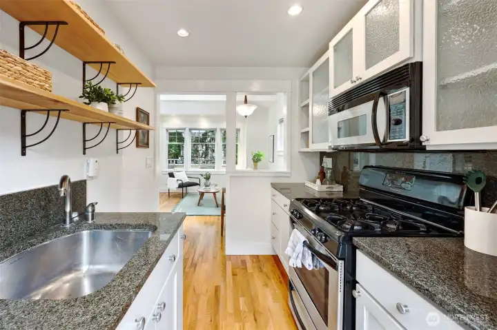 This bright and open kitchen is a joy to cook in!