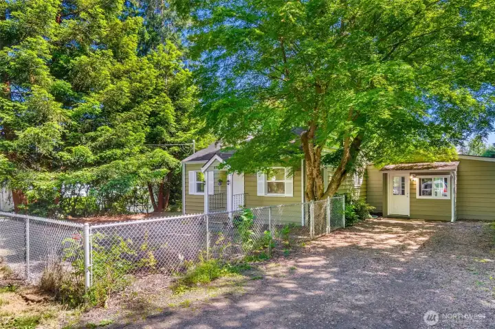 Offers two separate living spaces