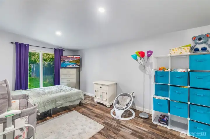 Large bedroom in the 2nd living space