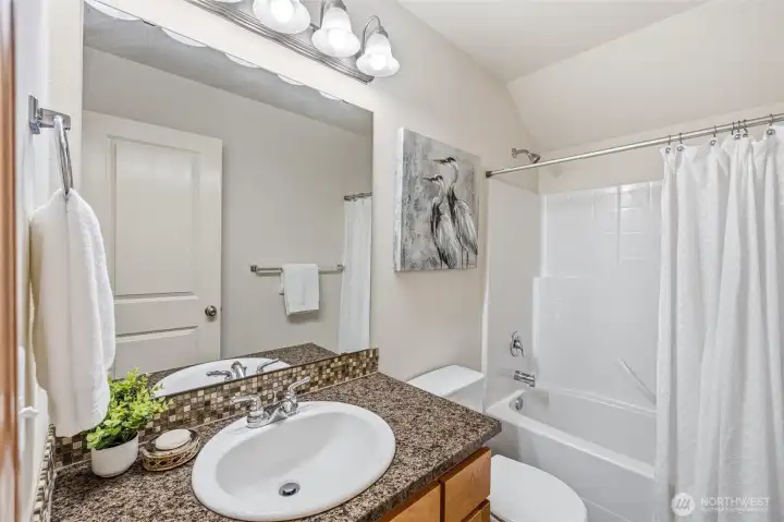 Guest bath upstairs Guest bath upstairs