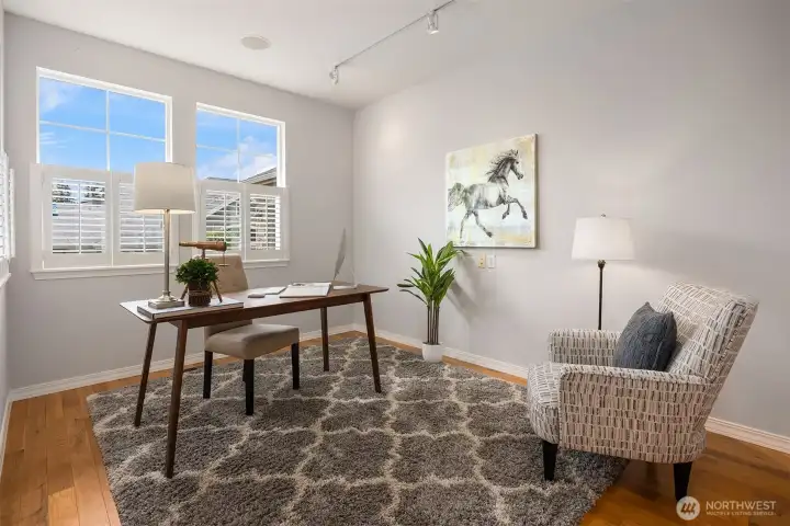 Your office/Den off the entry Your office/Den off the entry