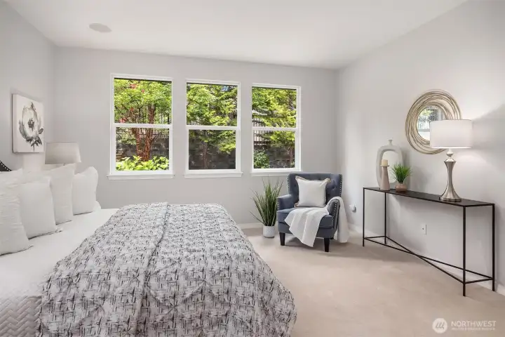 Spacious primary suite Spacious primary suite