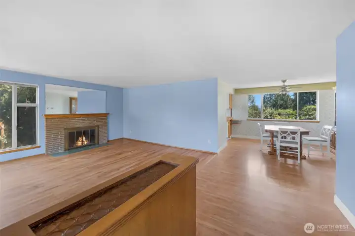 The rooms are spacious and bright