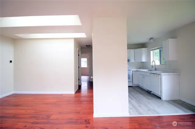 Mother in Law Kitchen and living room