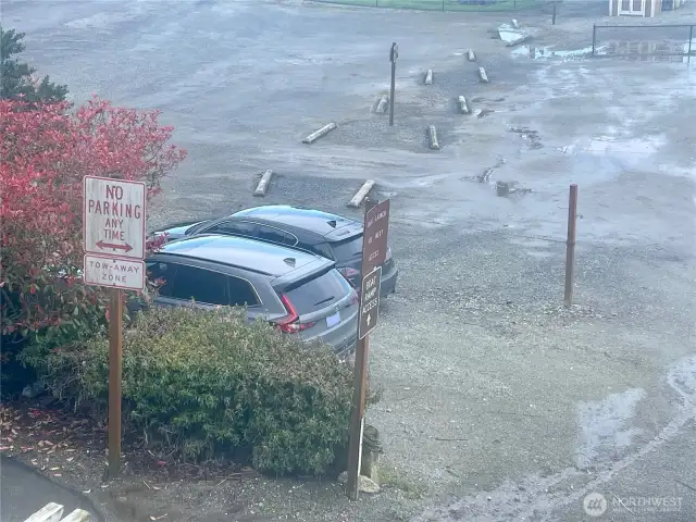 Two parking lot Easement