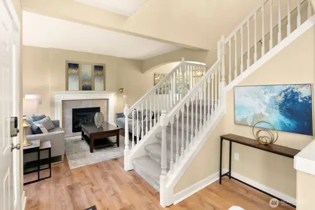 Flexible main level with seamless room to room transition!