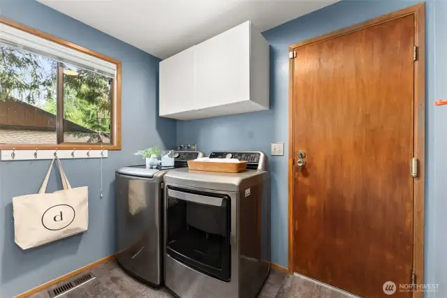 Main floor laundry