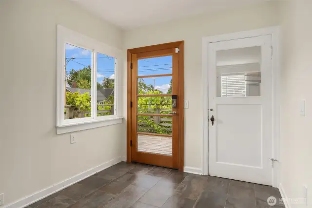 backdoor mud room