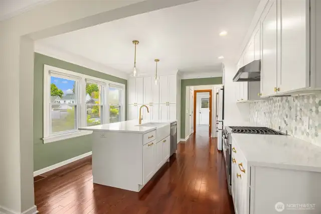 open concept kitchen