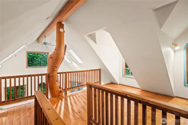 Cottage Loft/Bedroom Area~