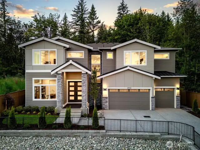 Our impressive 4677 plan- Northwest Contemporary design at it's finest!
