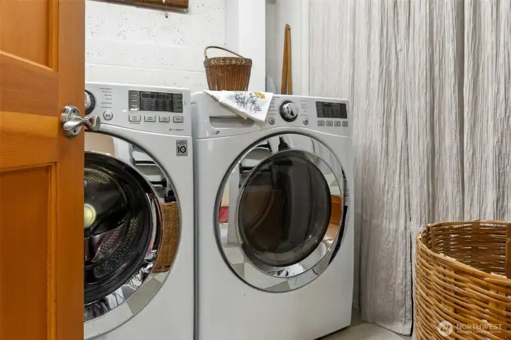 Laundry with storage