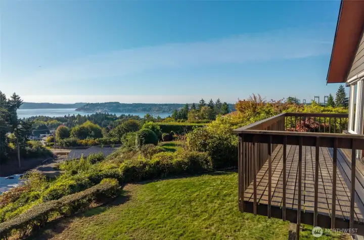 Upper deck overlooks it all