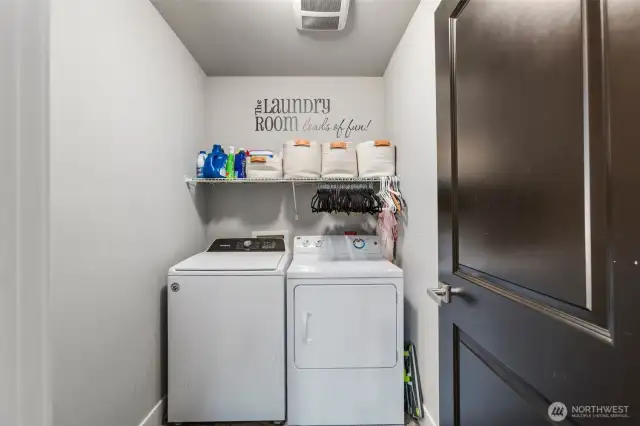 Upstairs Laundry