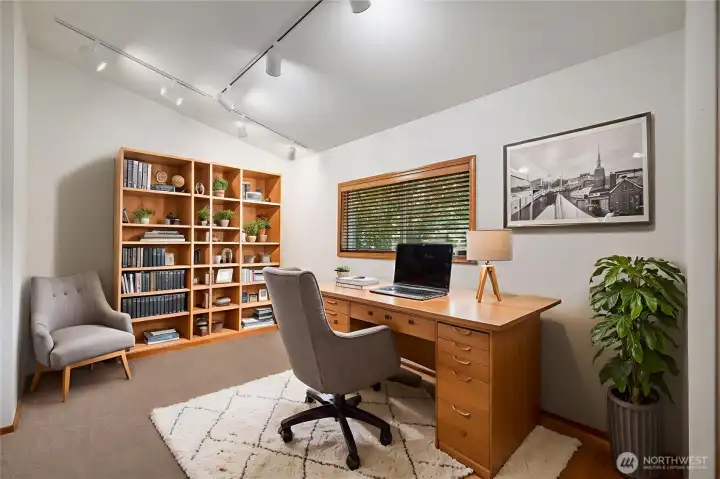 Den/Office area off entry.
