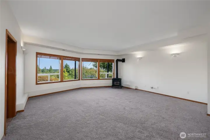 Lower level views are just as stunning!