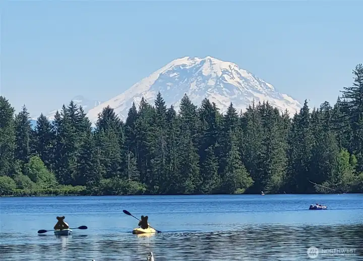 Optional membership to the gated Shadow Lake Community Beach. Enjoy the water and Mountain view.
