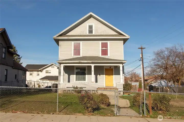Front, older photo so landscaping doesn't obstruct view of house