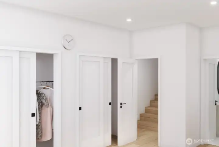 Rendering closet