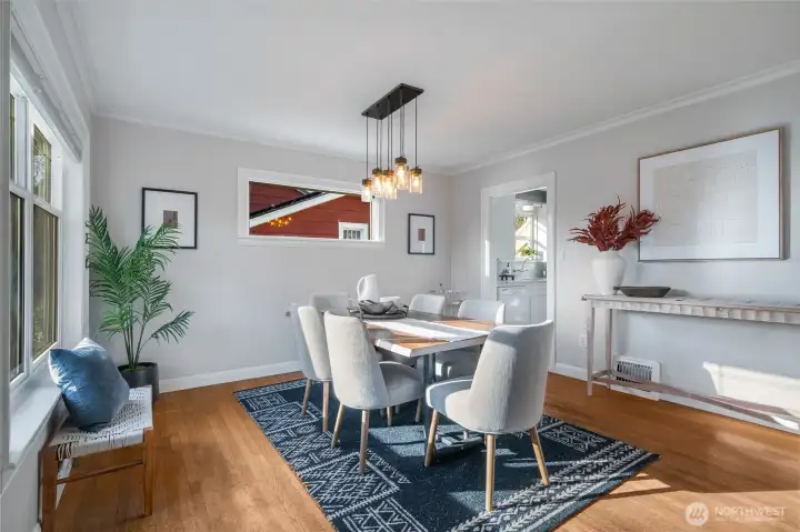 A true dining room