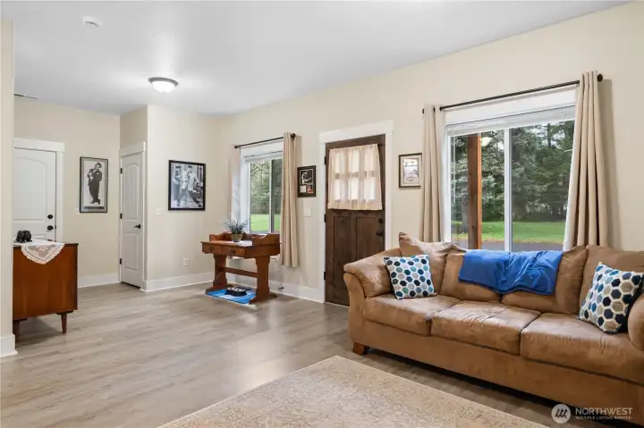 ADU looking towards entry