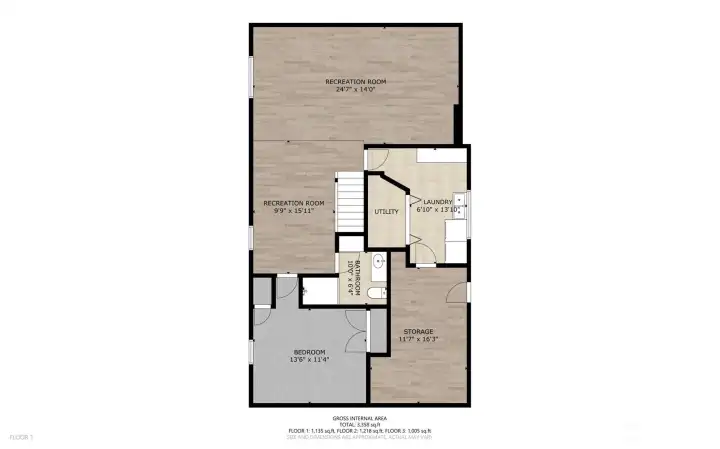 Floor plan daylight lower level. Great floor plan with seamless flow throughout