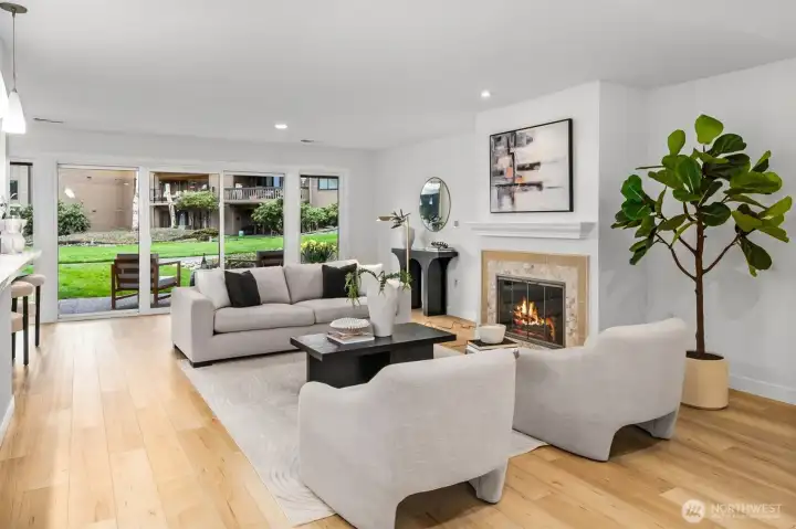 Intimate yet open, it’s the perfect space to relax and unwind after a long day or comfortably gather with guests.