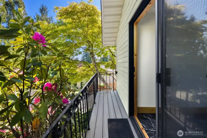 Primary Bedroom Step-Out Juliet Balcony