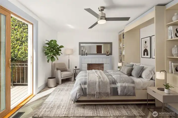 Bonus Room w/ Murphy Bed & Closet, Office or Bedroom #6