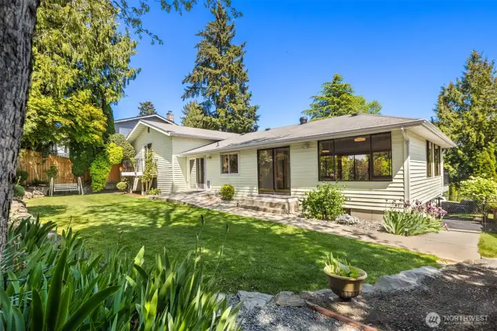 Backyard Perfect for Play Gardening & Gathering