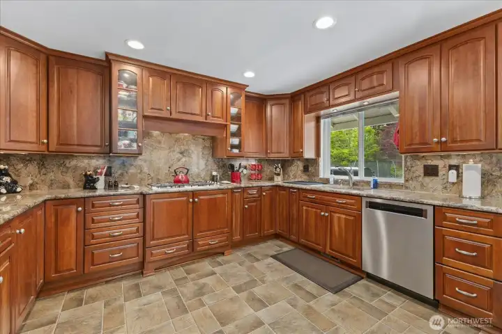 Plenty of prep space makes entertaining a breeze!