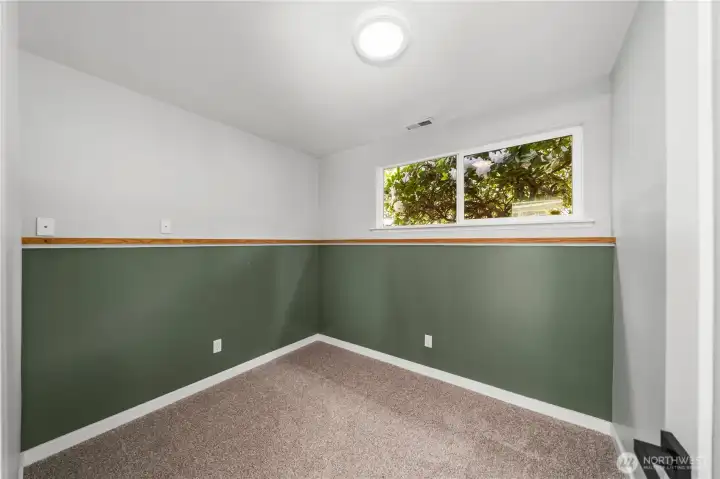 Downstairs side room.