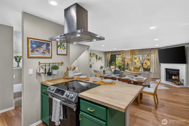 Open kitchen