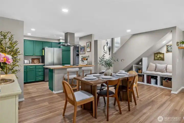 Living Room and Kitchen