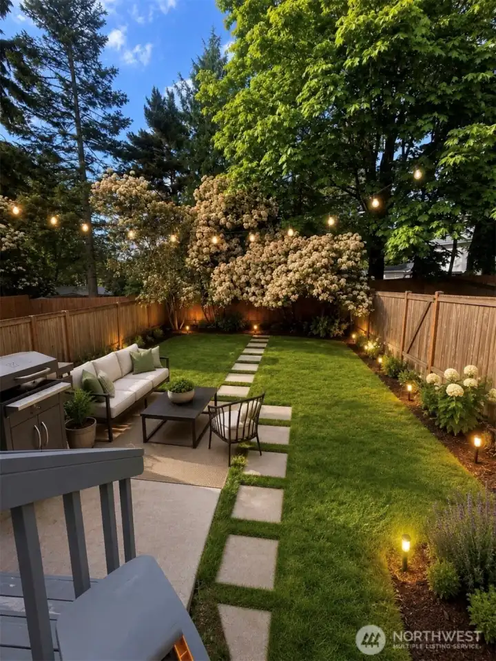 Backyard Rendering