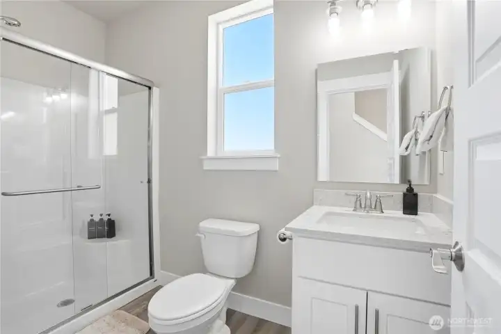 Three Quarter Bath on the Main Floor