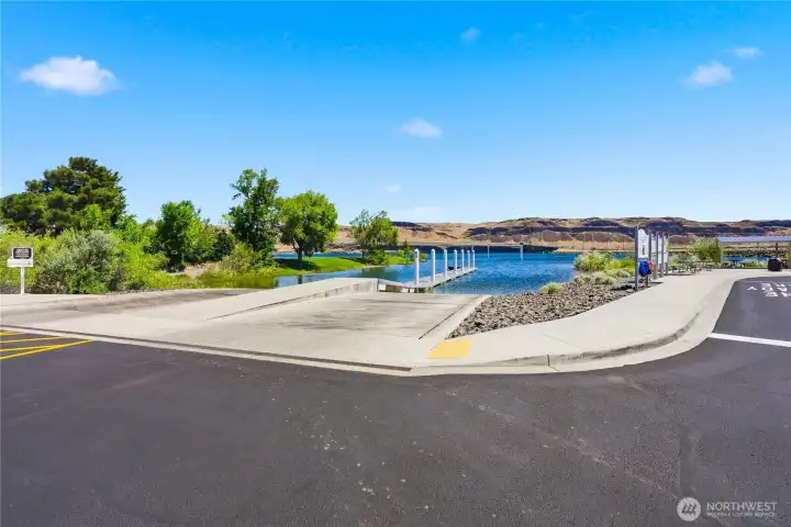 Grant PUD Vantage Boat Launch