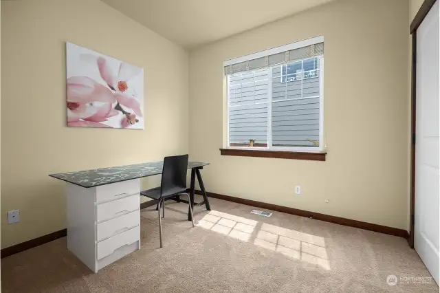 Main level bedroom, perfect for guests or multi generational living.